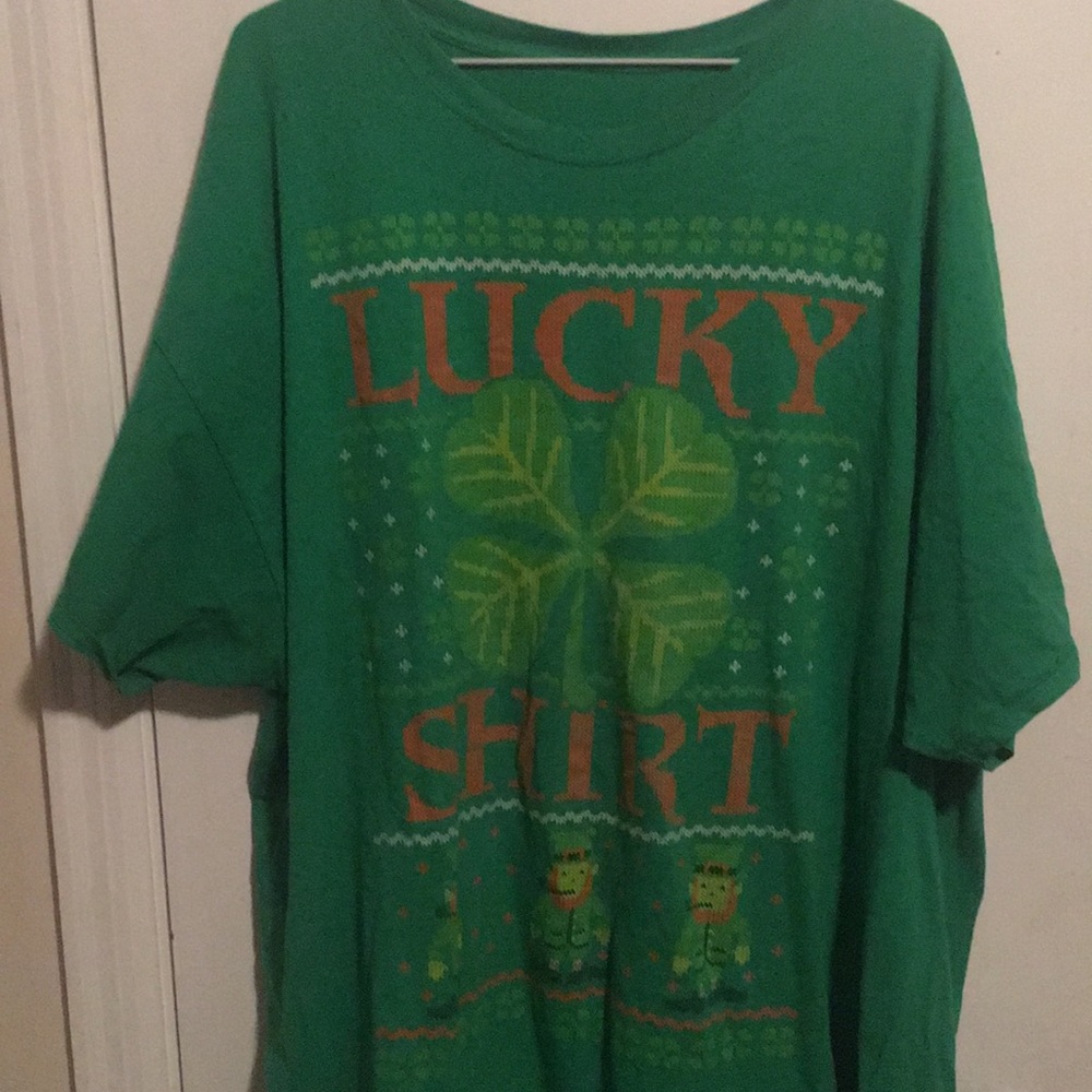 Lucky shirt.